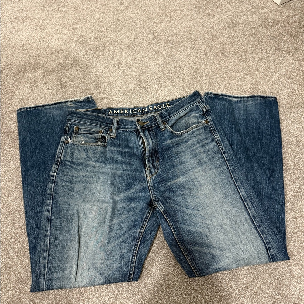 American Eagle Outfitters Men's Blue Jeans